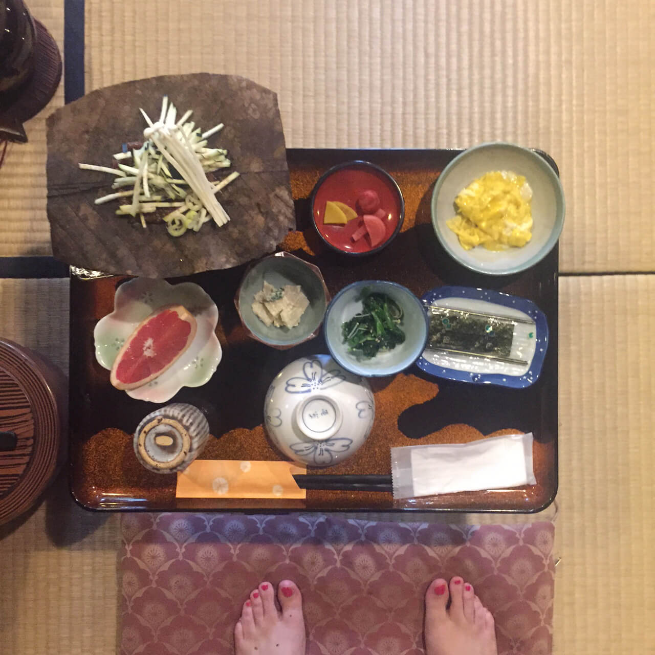 Colazione giapponese Shirakawa-go