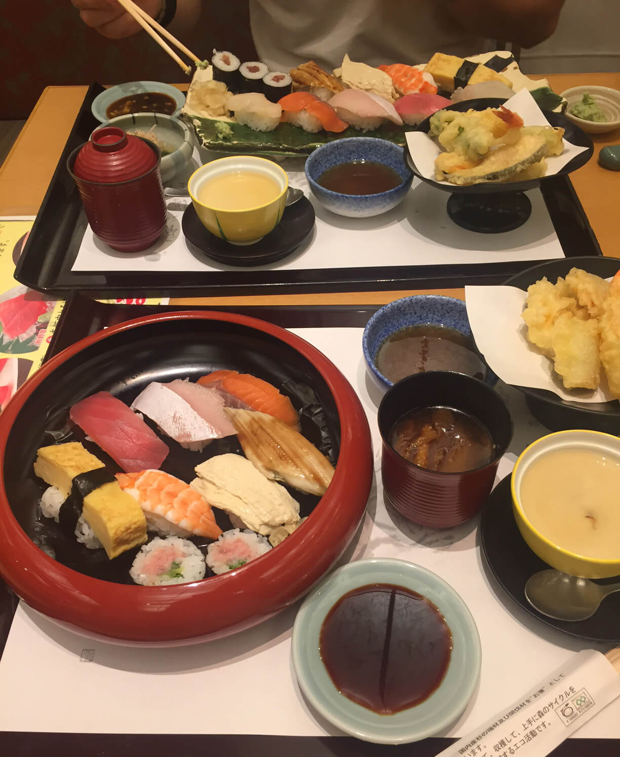 Ganko Sanjo Honten sushi Kyoto