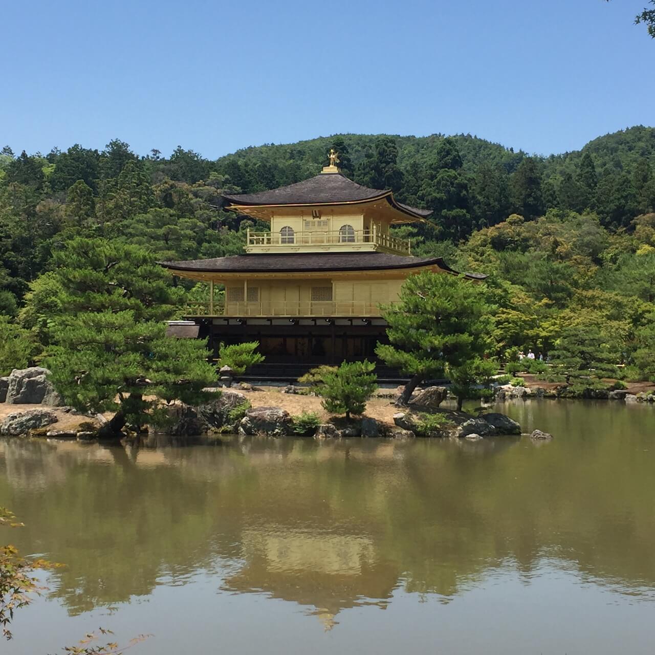 Kinkaku-ji il padiglione d'oro di Kyoto