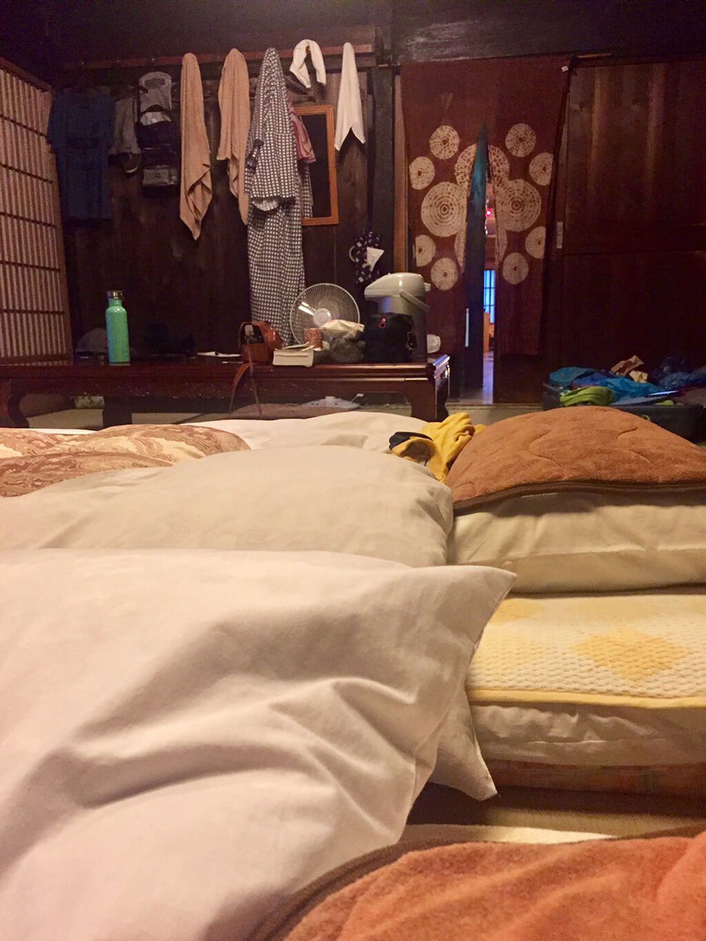 Notte sul futon