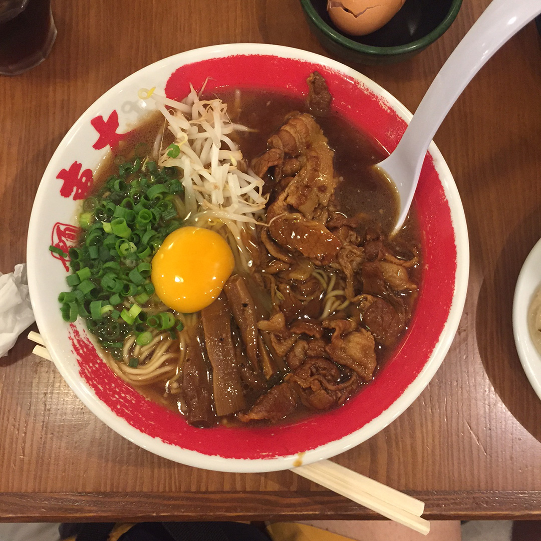 Ramen nella stazione di Kyoto