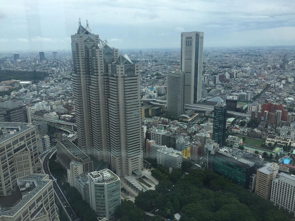 Tokyo dall'alto